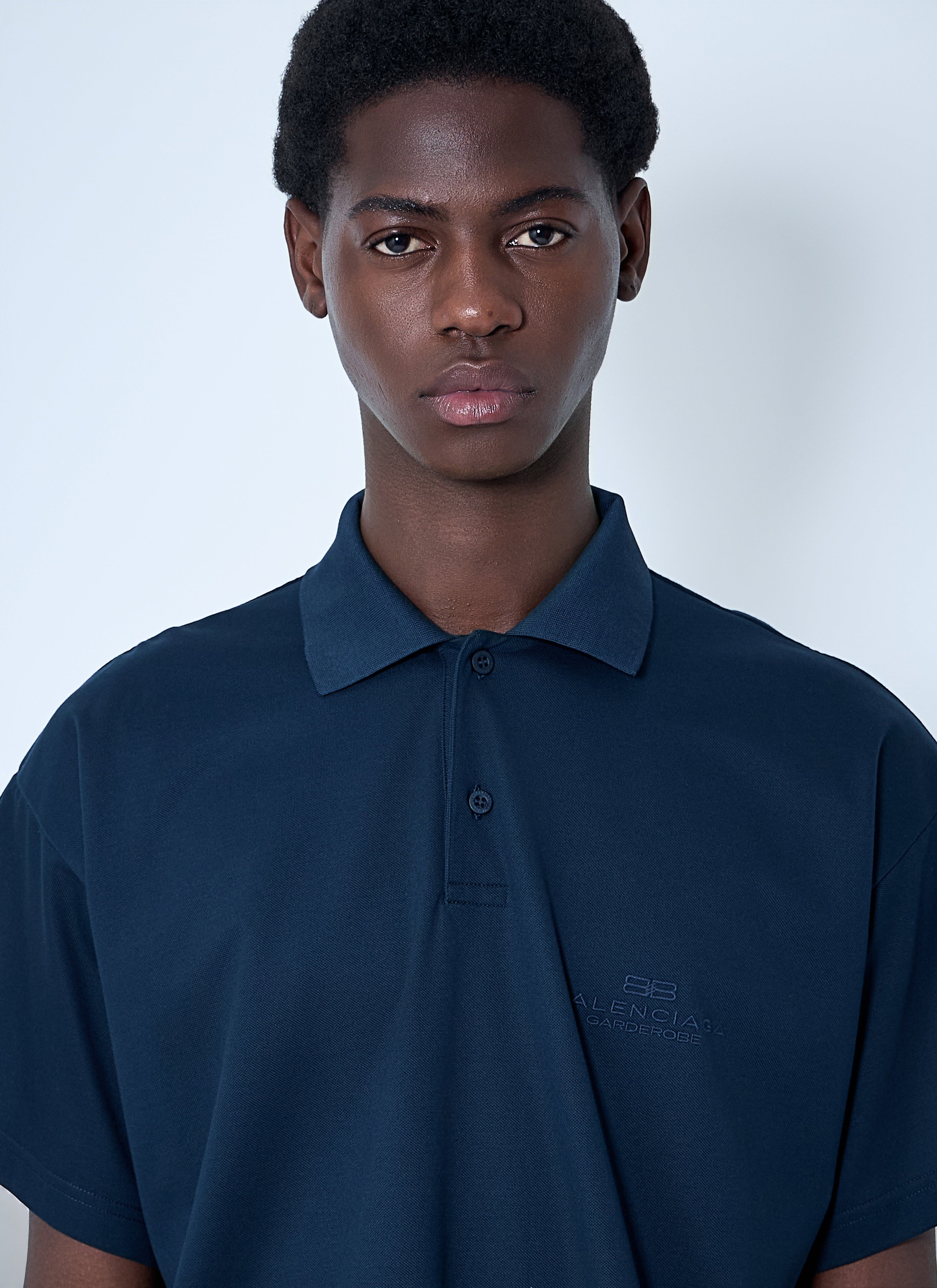 Balenciaga Men Interwined Polo Shirt by Luosophy