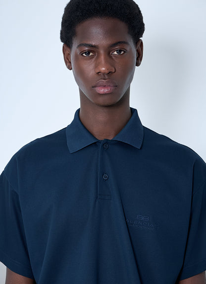 Balenciaga Men Interwined Polo Shirt by Luosophy