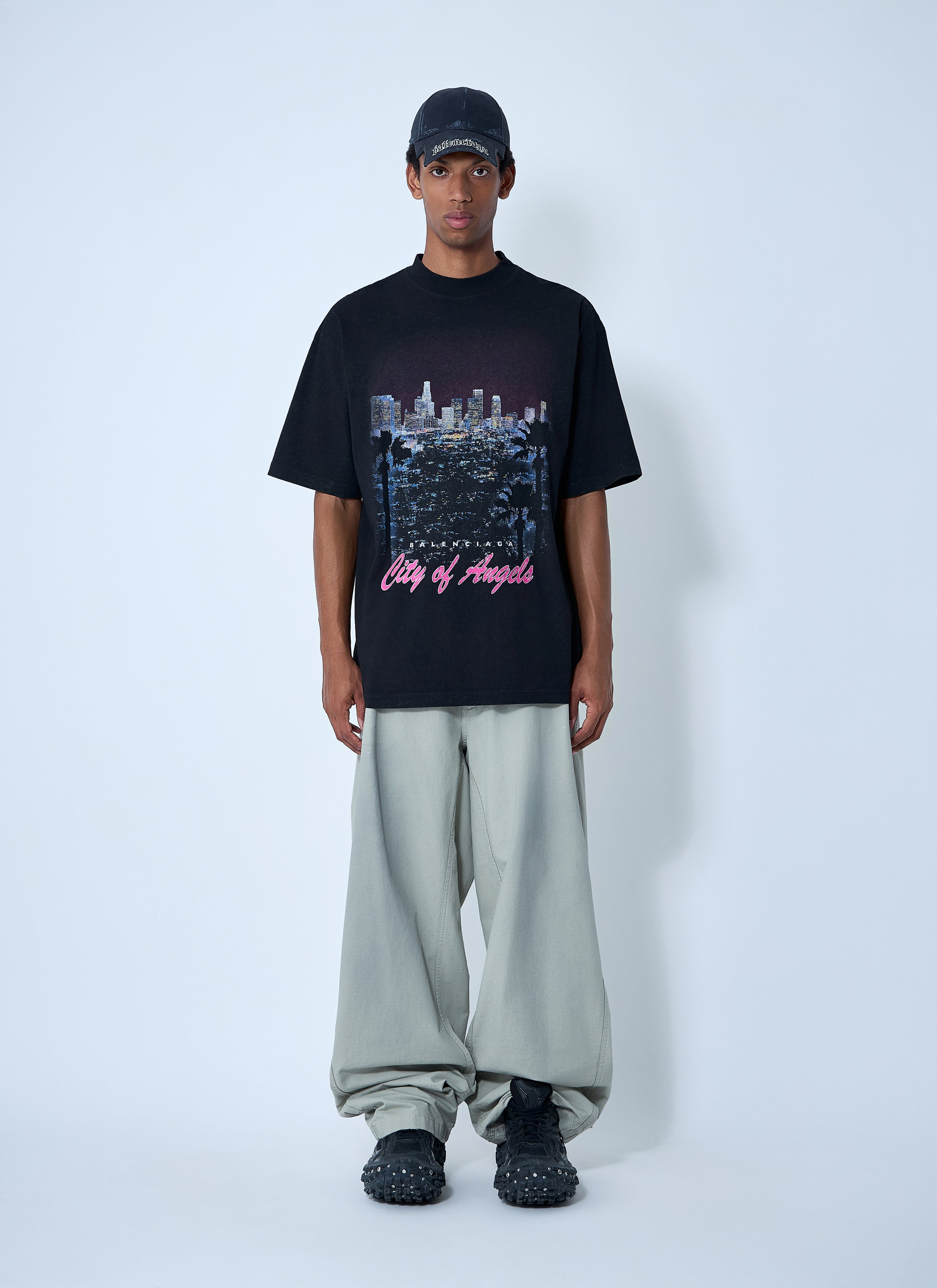 Balenciaga Men City Of Angels T-Shirt by Luosophy