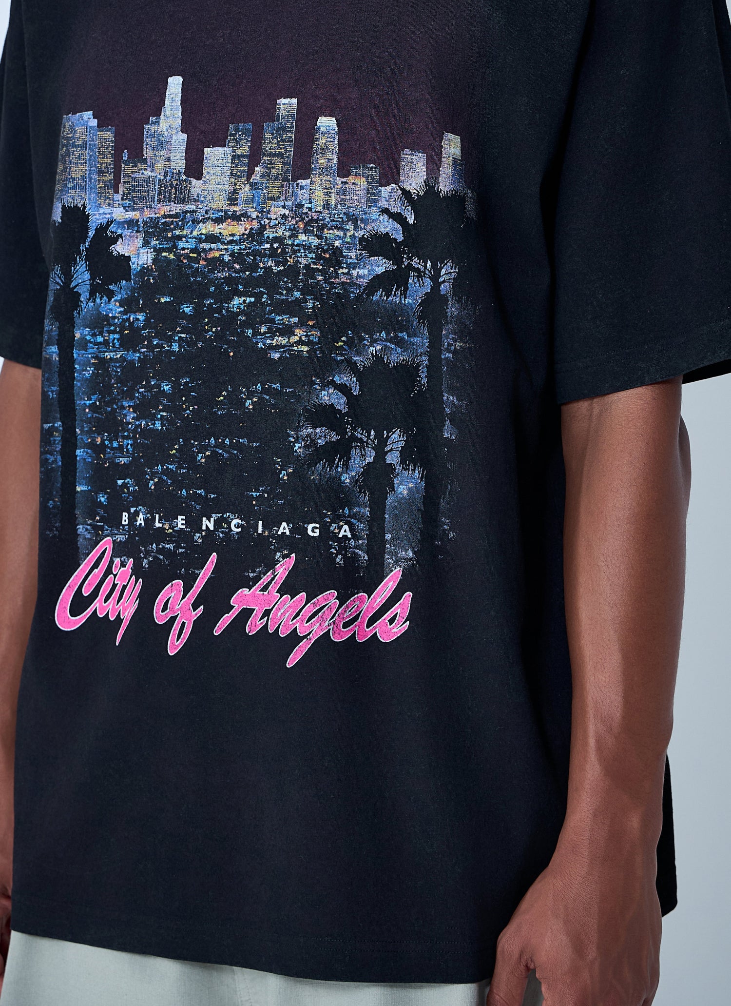 Balenciaga Men City Of Angels T-Shirt by Luosophy