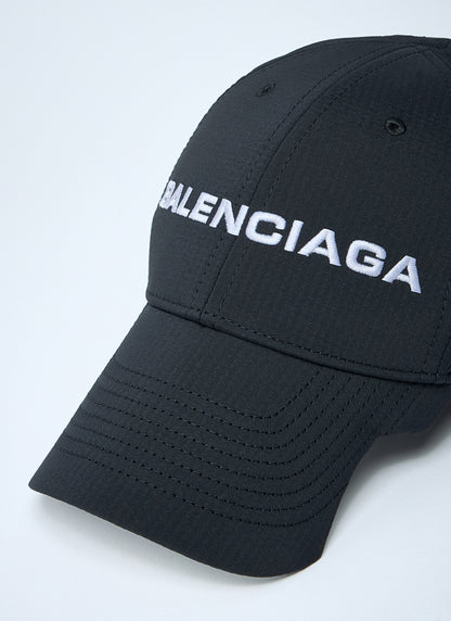 Balenciaga Men Logo Motif Baseball Cap by Luosophy
