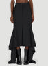 Balenciaga Women Godet Draped Skirt by Luosophy