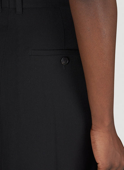 Balenciaga Women Godet Draped Skirt by Luosophy