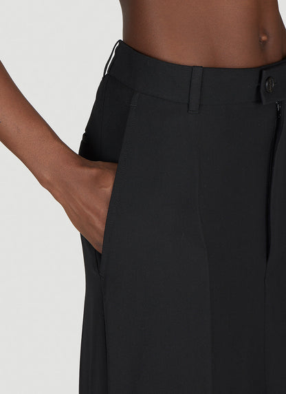 Balenciaga Women Godet Draped Skirt by Luosophy