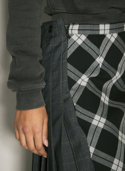 Balenciaga Women Taped Double Skirt by Luosophy