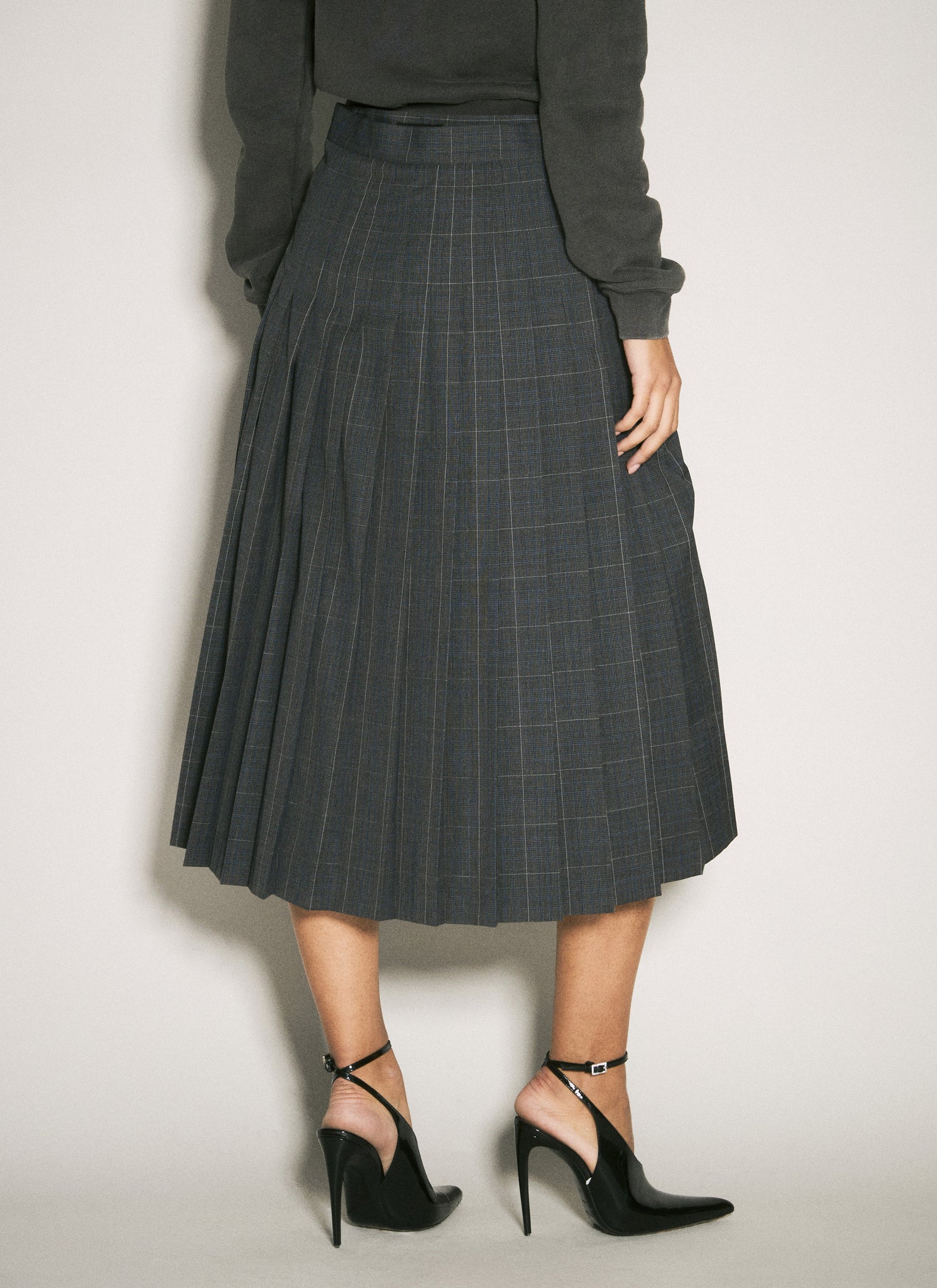 Balenciaga Women Taped Double Skirt by Luosophy