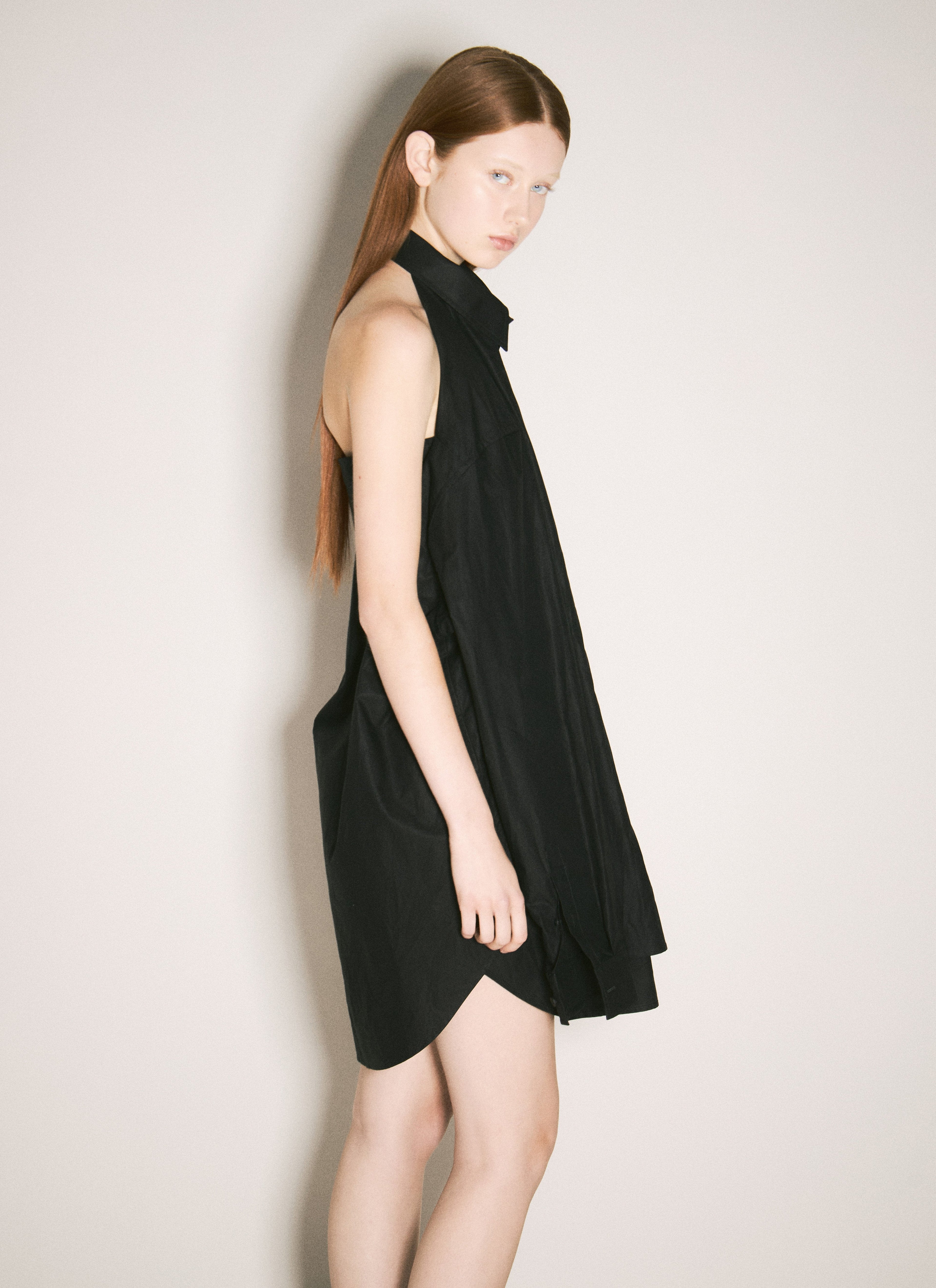 Balenciaga Women Suspended Shirt Dress by Luosophy
