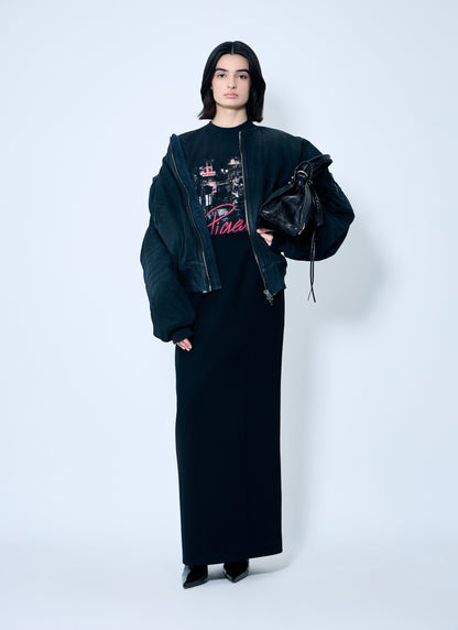 Balenciaga Women Hourglass Maxi Skirt by Luosophy