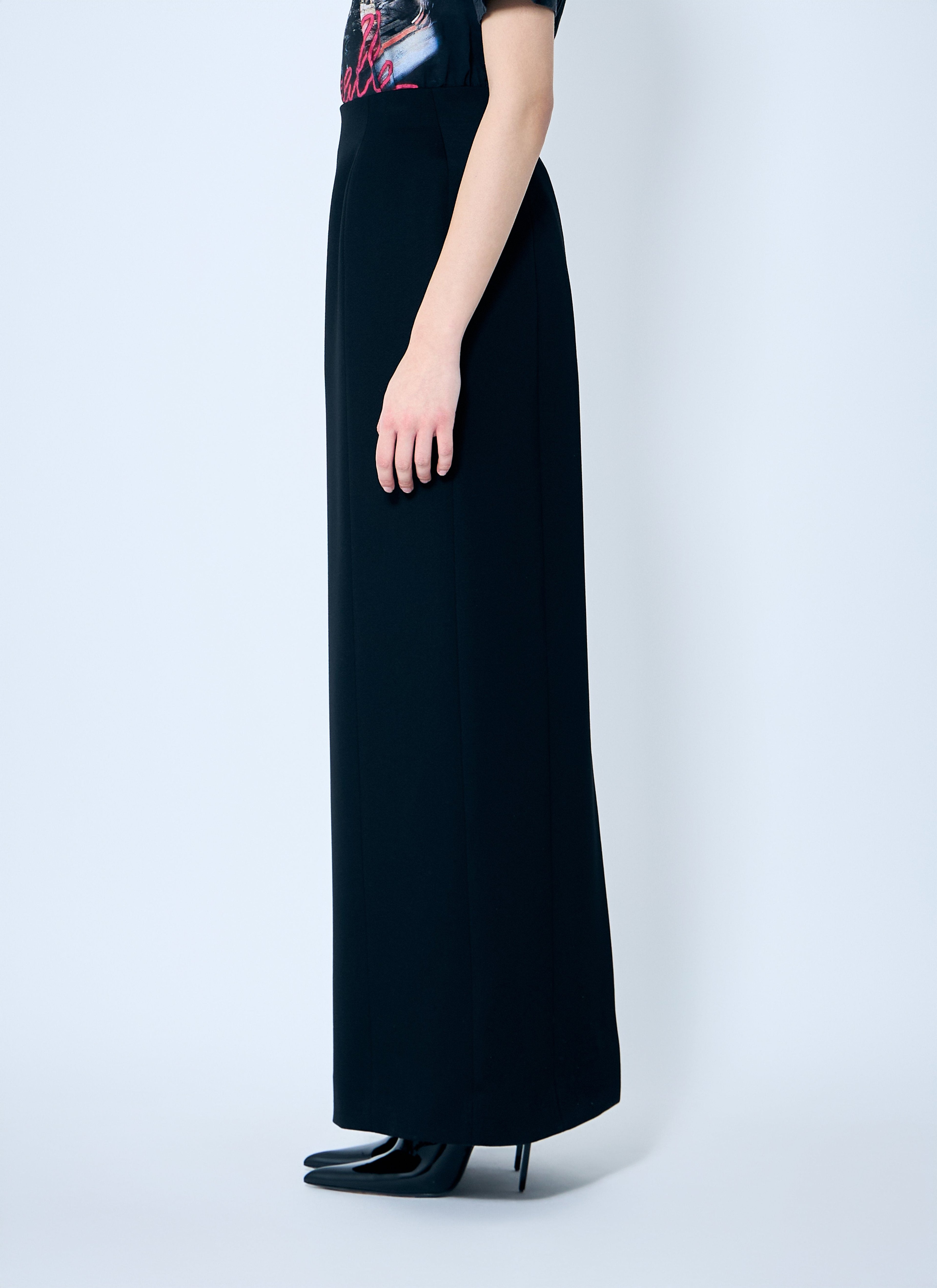 Balenciaga Women Hourglass Maxi Skirt by Luosophy