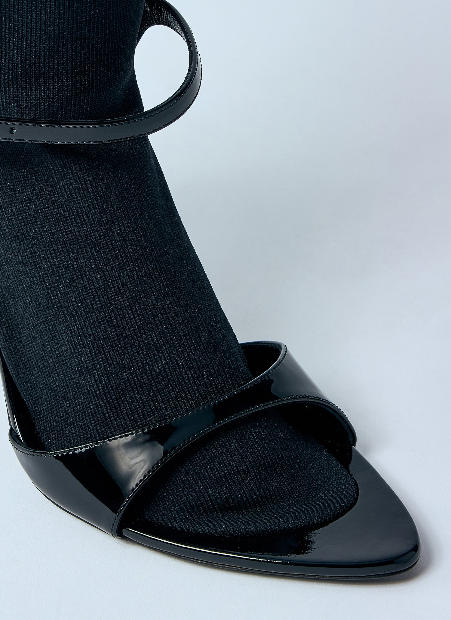 Balenciaga Women Avenue Sock 110Mm Heel Sandals by Luosophy