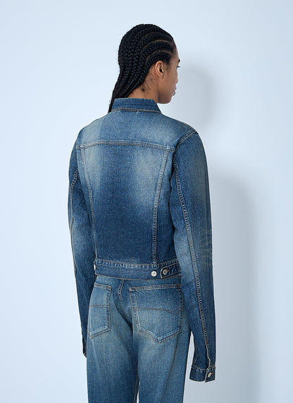 Balenciaga Women Denim Jacket by Luosophy