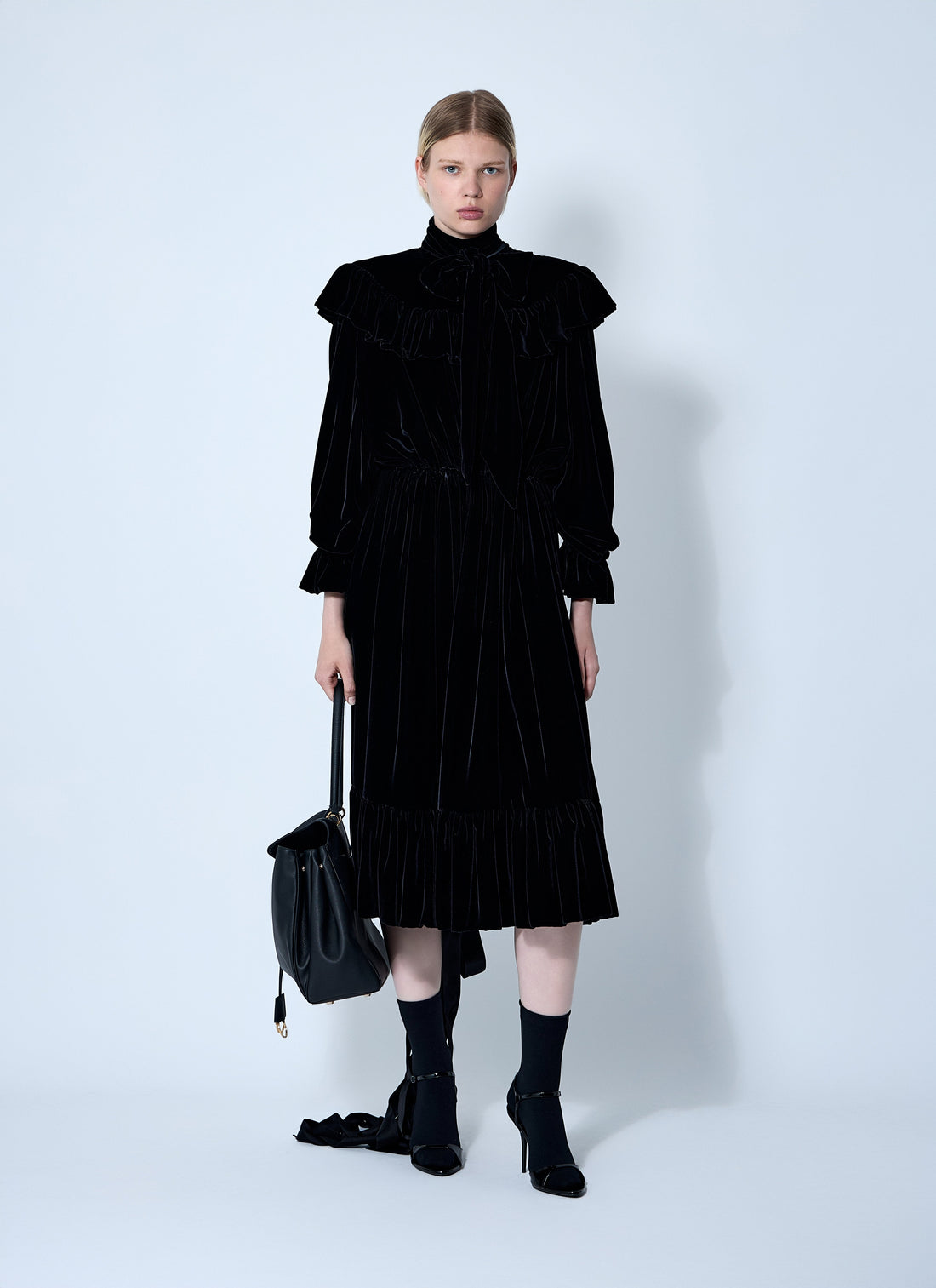 Balenciaga Women Lace-Up Dress by Luosophy