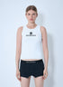 Balenciaga Women Logo Motif Tank Top by Luosophy