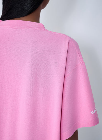 Balenciaga Women Logo Motif T-Shirt by Luosophy