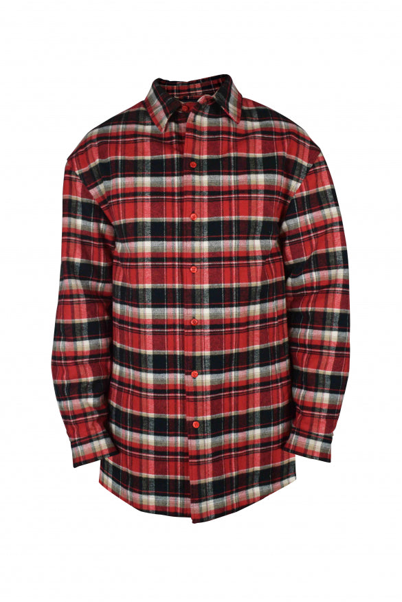 Balenciaga Men Checked Shirt by Luosophy