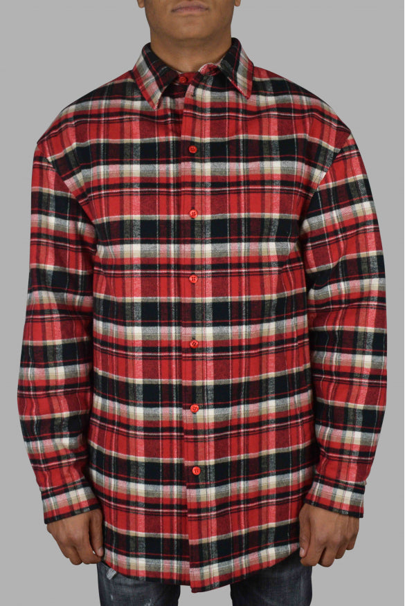 Balenciaga Men Checked Shirt by Luosophy