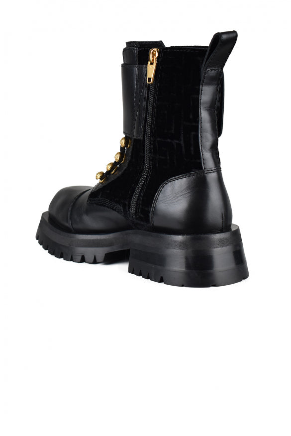 Balmain Women Ranger Army Boots by Luosophy