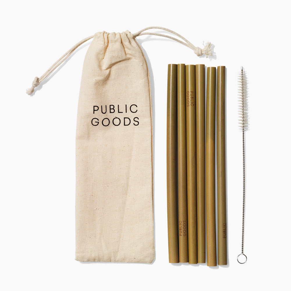 Reusable Bamboo Straws 
