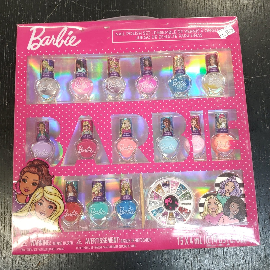Barbie Nail Polish Set, Age 3+ 