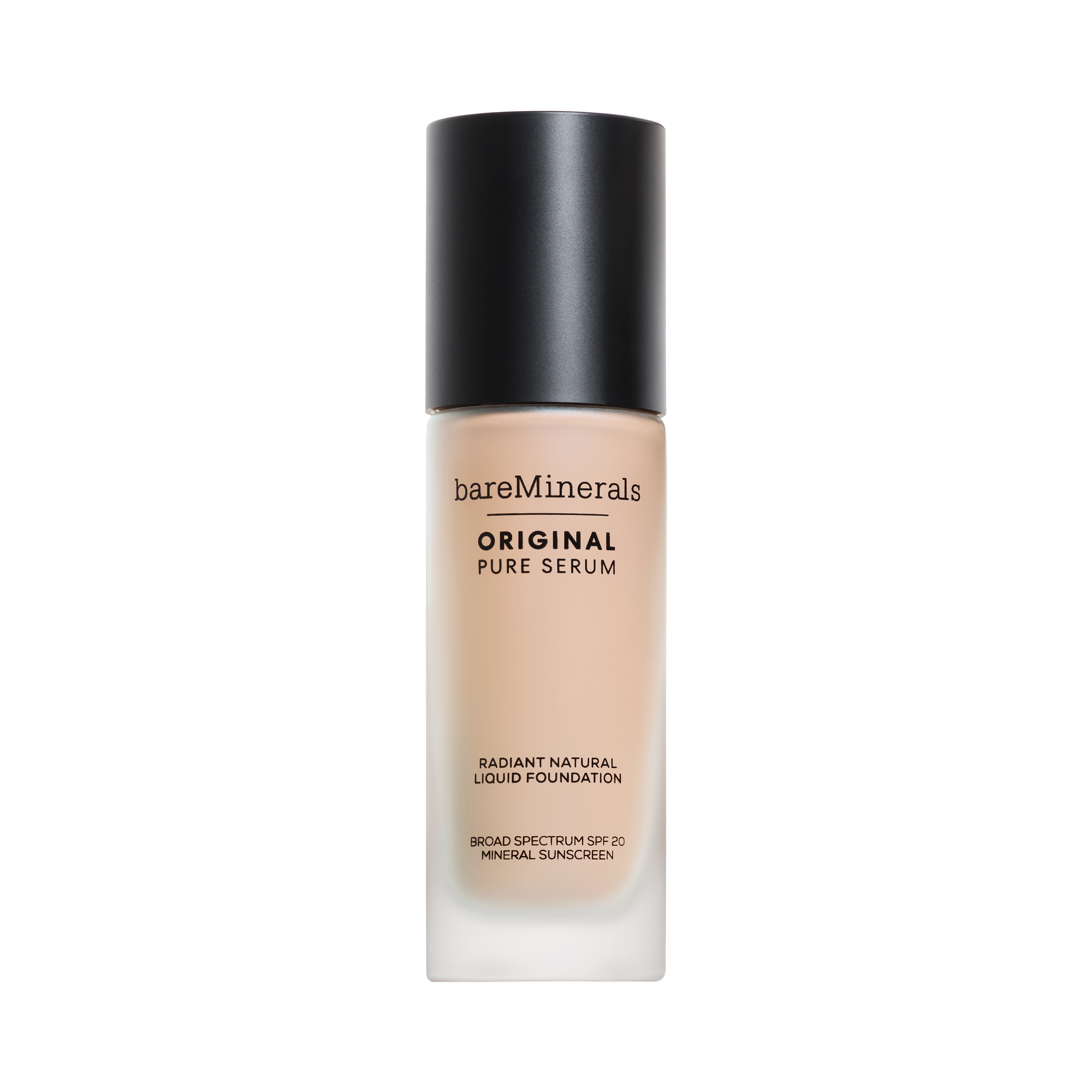 bareMinerals ORIGINAL Pure Serum Radiant Natural Liquid Foundation Mineral SPF 20 by Nava Beauty