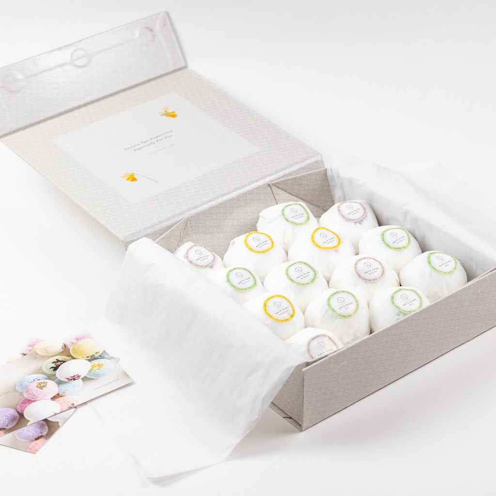 Bulk - 100 Natural Vegan Mix scents Bath Bombs - White