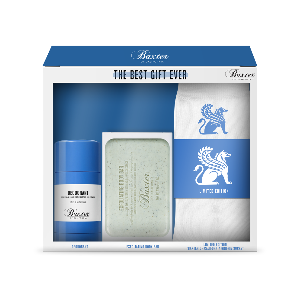 Baxter Best Gift Ever Bath and Body Gift Set Trio by Nava Beauty