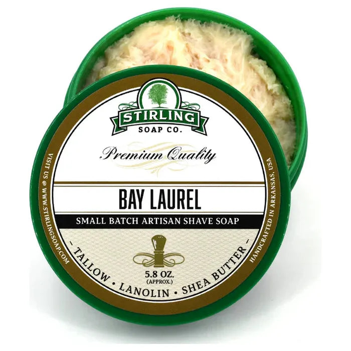 Stirling Soap Co. Bay Laurel Shaving Collection by Pasteur Pharmacy