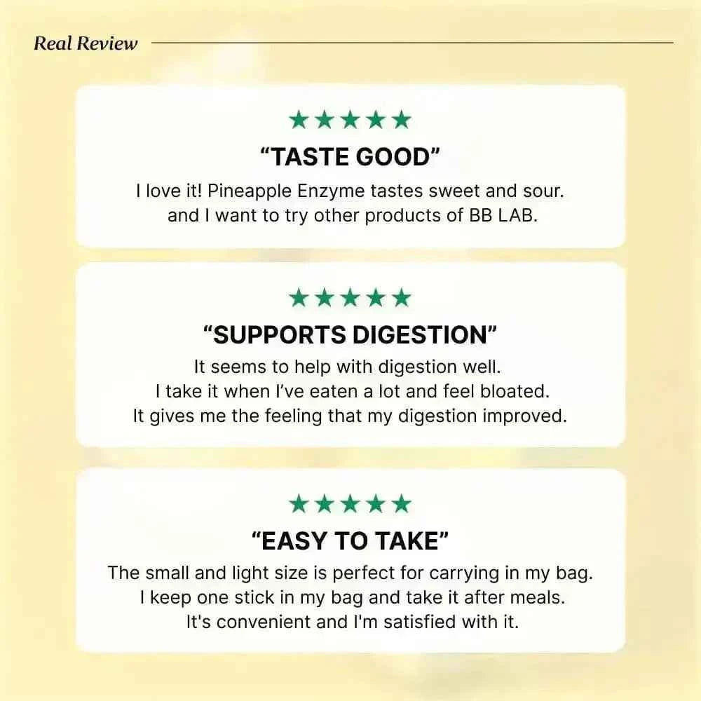 [Bundle] Pineapple Enzyme, 30 sticks x 3box