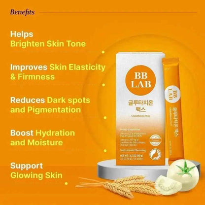 [Bright &amp; Bounce Duo] Low Molecular Collagen 5000 &amp; Glutathione Max, 3 Boxes Each