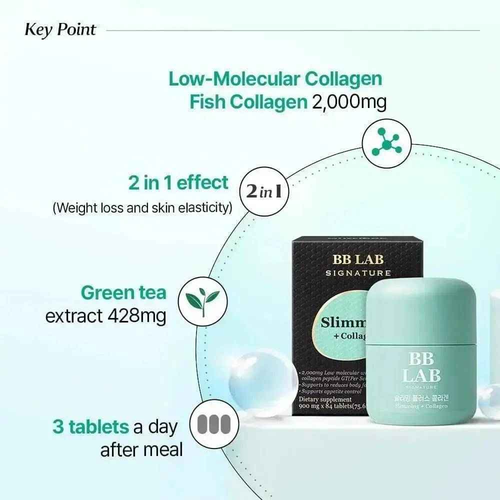 [1+1+1] Slimming Collagen 84 tablets x 3box