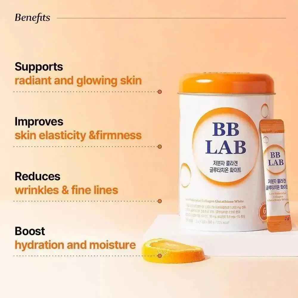 [Bundle] Low-Molecular Collagen Glutathione White, 30 sticks x 3box