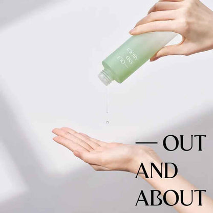 [Out And About Set] OUT AND ABOUT Moisture Tea Tree Cica Toner 200ml &amp; Brightening Collagen Serum 30ml