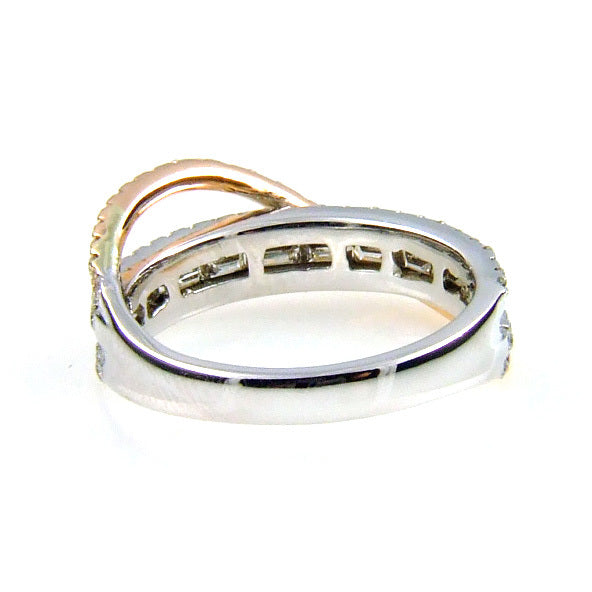 Natural 1.00ct Diamond Ring 14KT White Gold by Bids.com