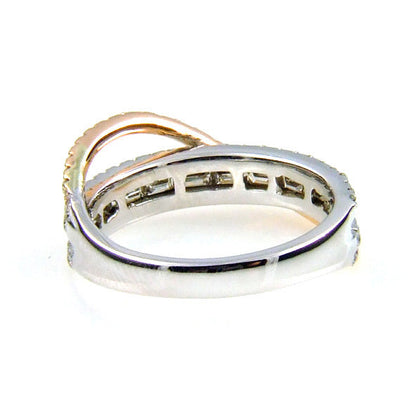 Natural 1.00ct Diamond Ring 14KT White Gold by Bids.com