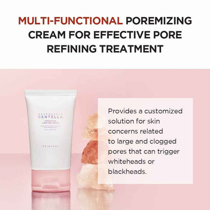 Madagascar Centella Poremizing Light Gel Cream 2.53 Fl.Oz (75Ml) | Tightens Pores | Soothes Irritated Skin