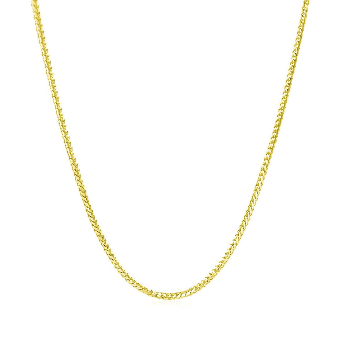 14k Yellow Gold Franco Chain 1.2mm by Bids.com