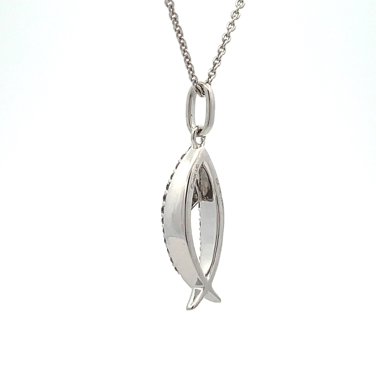 .17ct Cross Religious Pendant Sterling Silver 10KT Gold by Bids.com