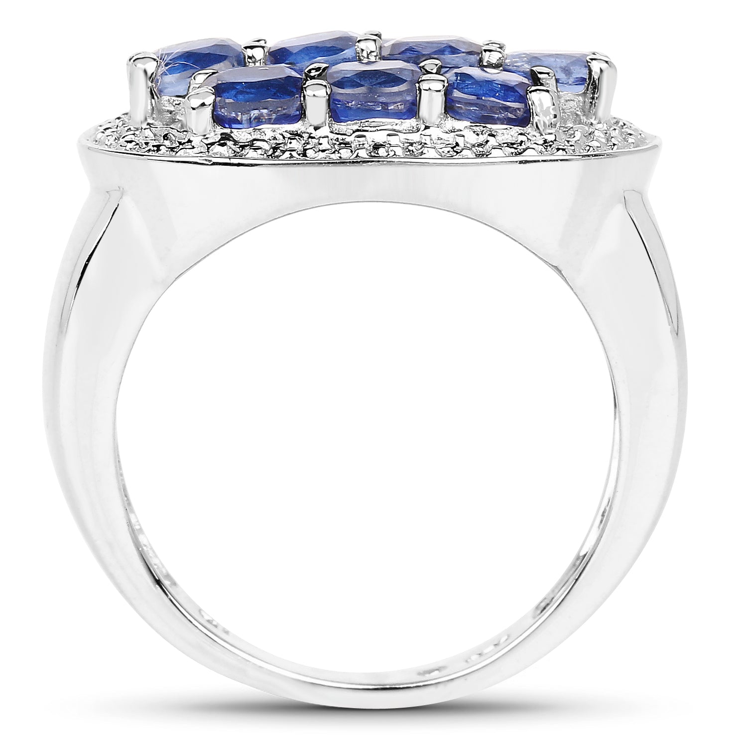 2.20 Carat Genuine Kyanite .925 Sterling Silver Ring by Bids.com