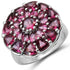 5.08 Carat Genuine Rhodolite .925 Sterling Silver Ring by Bids.com
