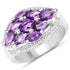 1.91 Carat Genuine Amethyst .925 Sterling Silver Ring by Bids.com