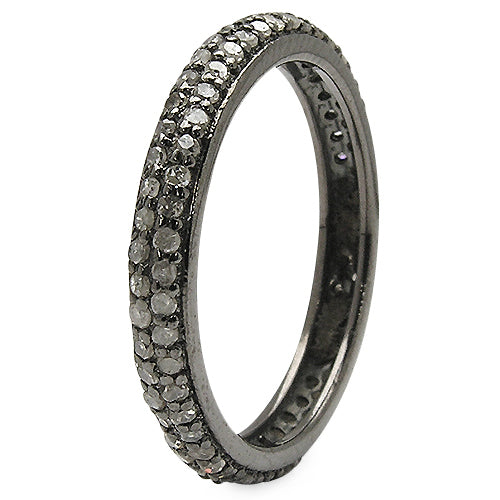 0.67 Carat Genuine TLB Diamond .925 Sterling Silver Ring by Bids.com