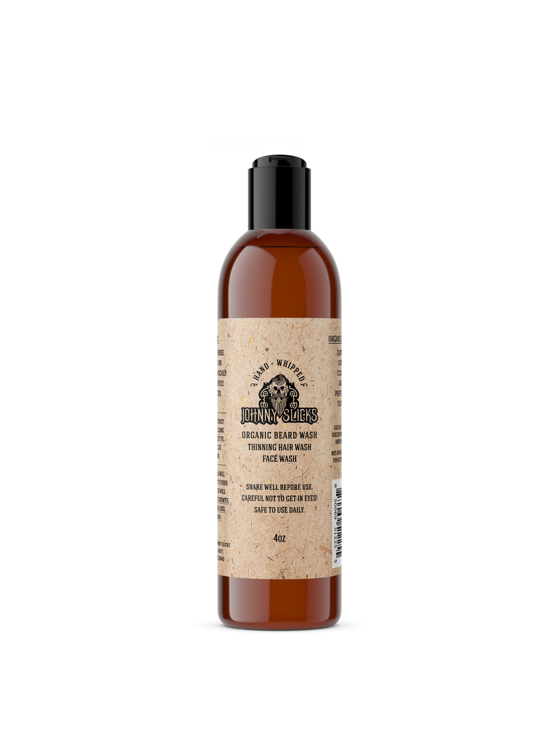 Organic Hand Whipped Beard Wash by Johnny Slicks