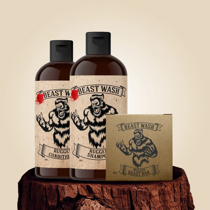 Beast Wash Shower Set by Johnny Slicks