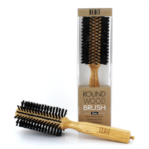 Beaut Wood Round Brush