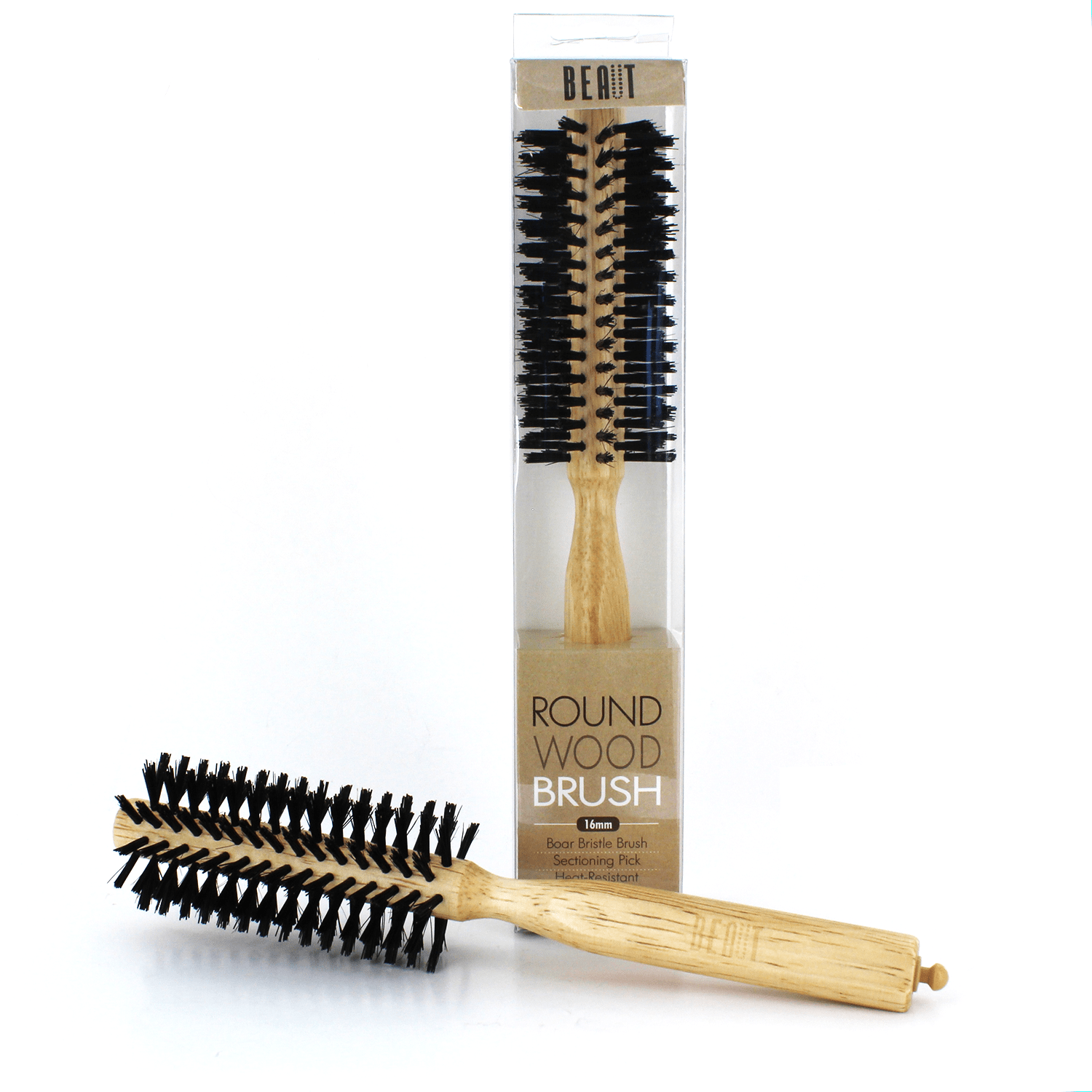Beaut Wood Round Brush