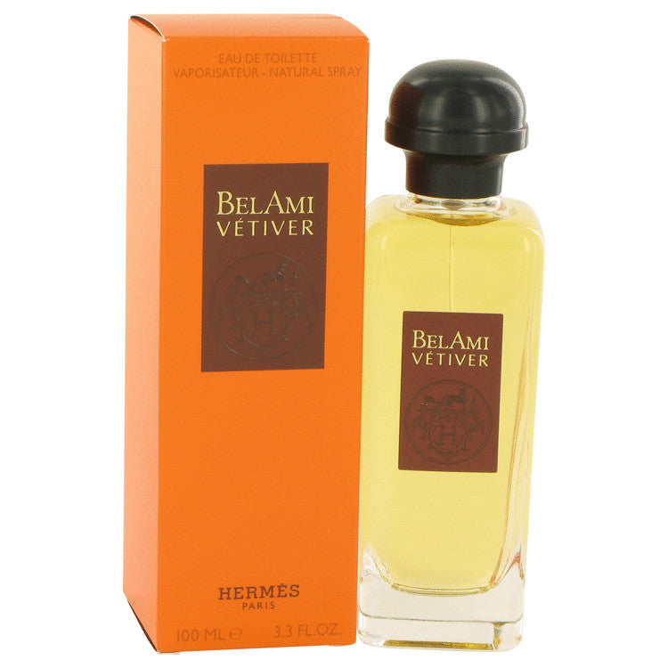 Bel Ami Vetiver by Hermes Eau De Toilette Spray 3.3 oz for Men 
