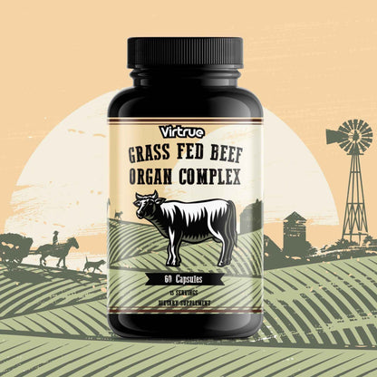 Grass Fed Beef Organ Complex Capsules