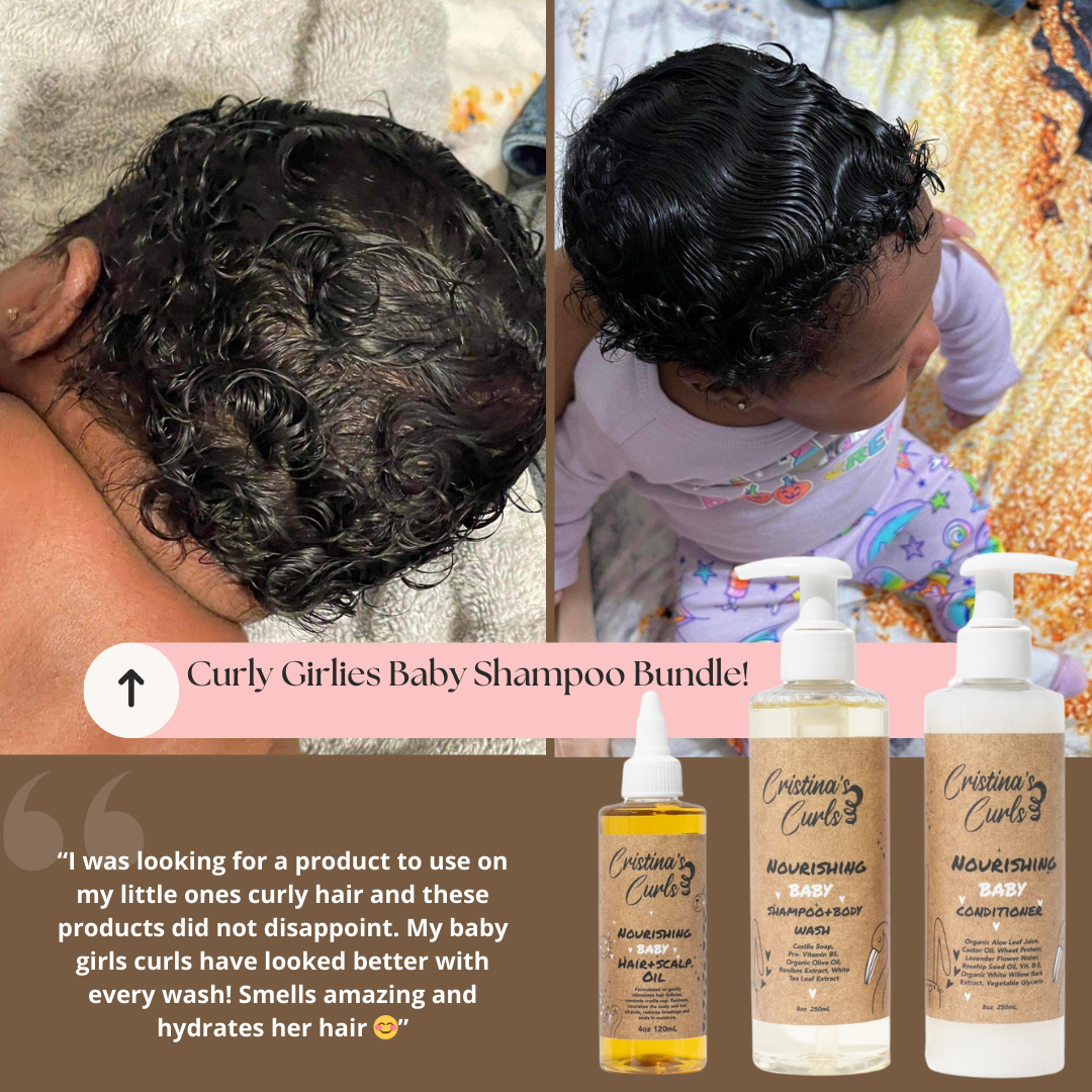 Nourishing Baby Hair Care Set by Cristina&