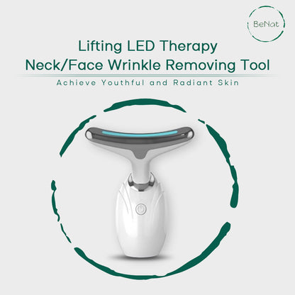 Neck &amp; Face Lifting LED Therapy Device  DestGlow
