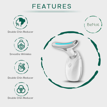 Neck &amp; Face Lifting LED Therapy Device  DestGlow